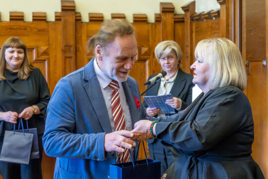 Miszalski, Klaman, Drabik Rada Krakowskich Seniorów, pożegnanie, zdjęcia