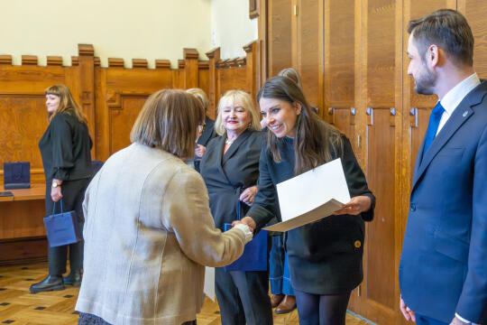 Miszalski, Klaman, Drabik Rada Krakowskich Seniorów, pożegnanie, zdjęcia