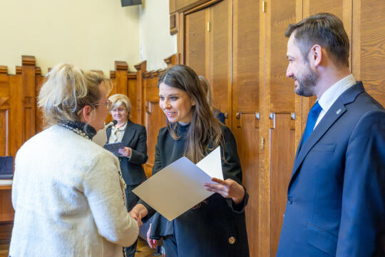 Miszalski, Klaman, Drabik Rada Krakowskich Seniorów, pożegnanie, zdjęcia