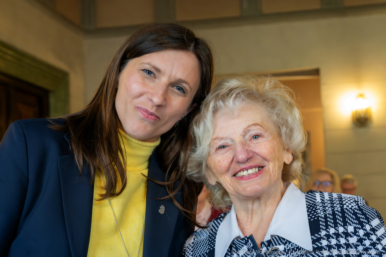 Miszalski, Klaman, Drabik Rada Krakowskich Seniorów, powitanie, V kadencja, zdjęcia  Autor: Piotr Wojnarowski