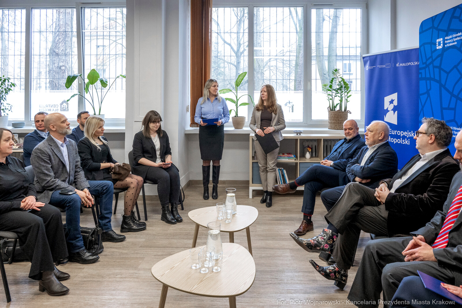 Klaman, Drabik, otwarcie, Centrum dla Rodzin, Krakowiaków, zdjęcia  Autor: Piotr Wojnarowski