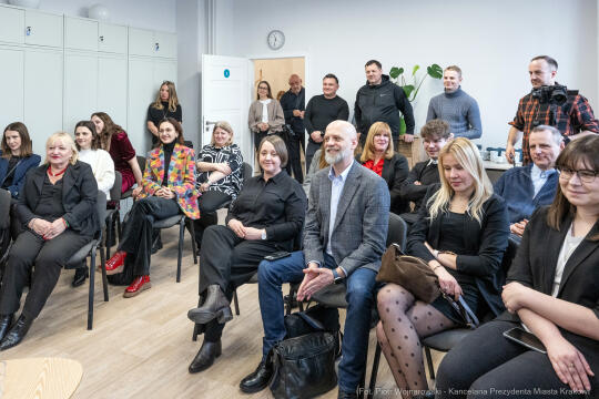 Klaman, Drabik, otwarcie, Centrum dla Rodzin, Krakowiaków, zdjęcia