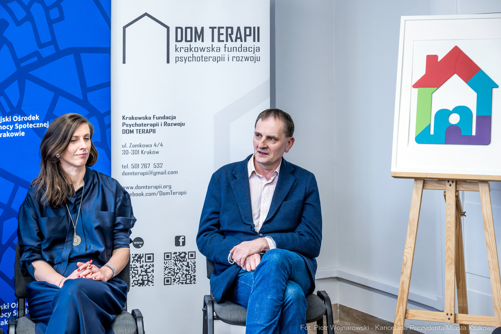 Klaman, Drabik, otwarcie, Centrum dla Rodzin, Krakowiaków, zdjęcia  Autor: Piotr Wojnarowski