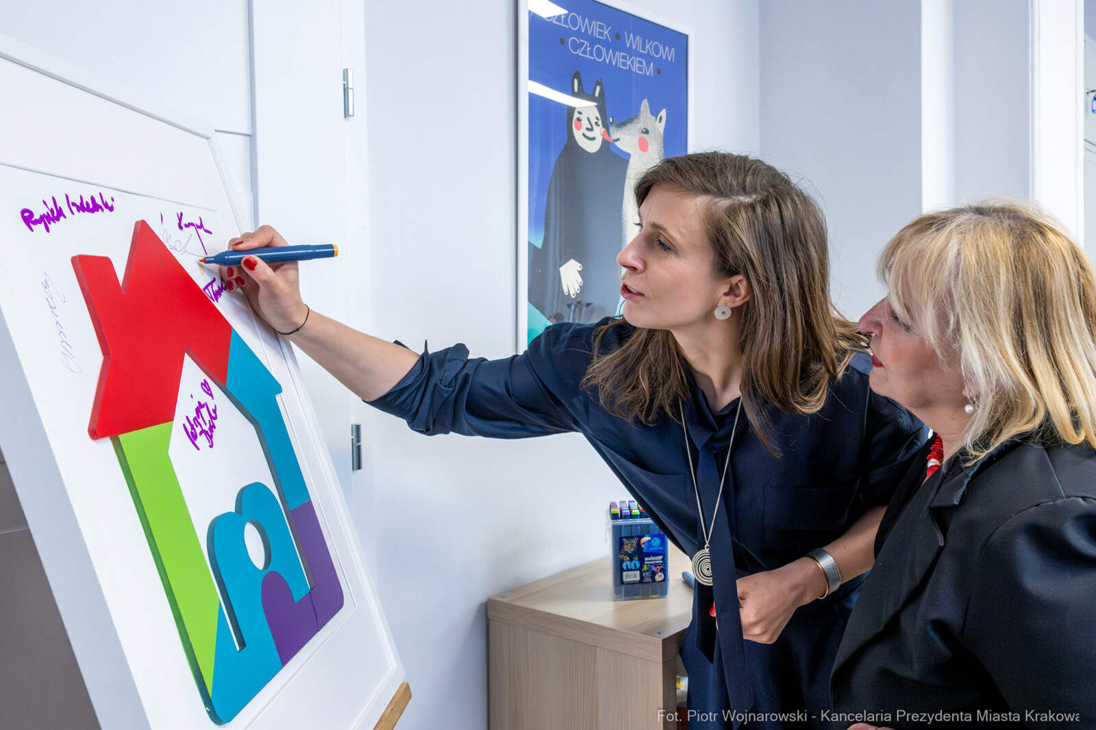 Klaman, Drabik, otwarcie, Centrum dla Rodzin, Krakowiaków, zdjęcia  Autor: Piotr Wojnarowski