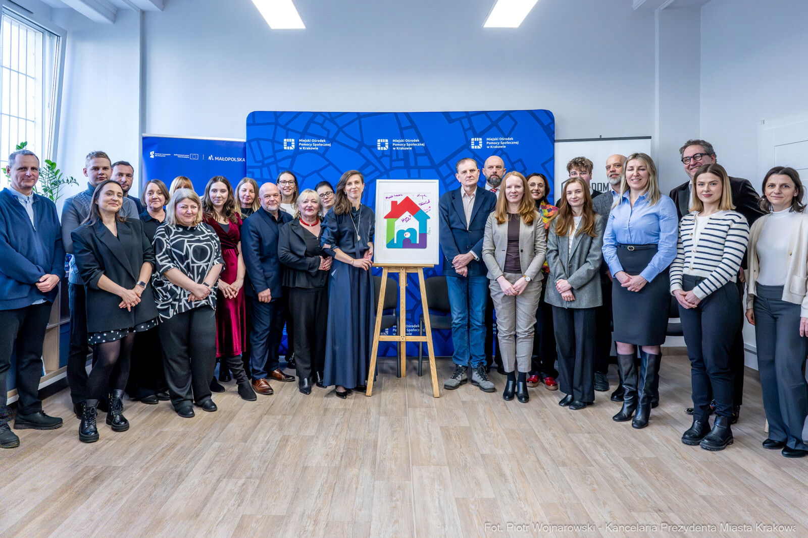 Klaman, Drabik, otwarcie, Centrum dla Rodzin, Krakowiaków, zdjęcia  Autor: Piotr Wojnarowski