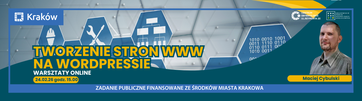 WARSZTATY ONLINE – Tworzenie stron na WordPressie