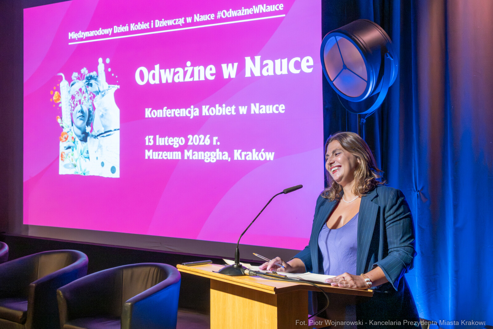 Miszalski, Odważne w Nauce, Manggha, Halska-Pionka, konferencja, zdjęcia  Autor: Piotr Wojnarowski