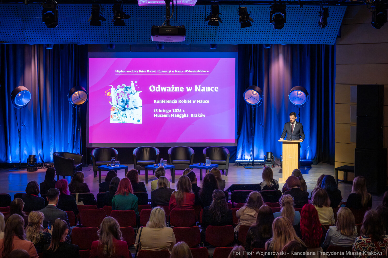 Miszalski, Odważne w Nauce, Manggha, Halska-Pionka, konferencja, zdjęcia  Autor: Piotr Wojnarowski