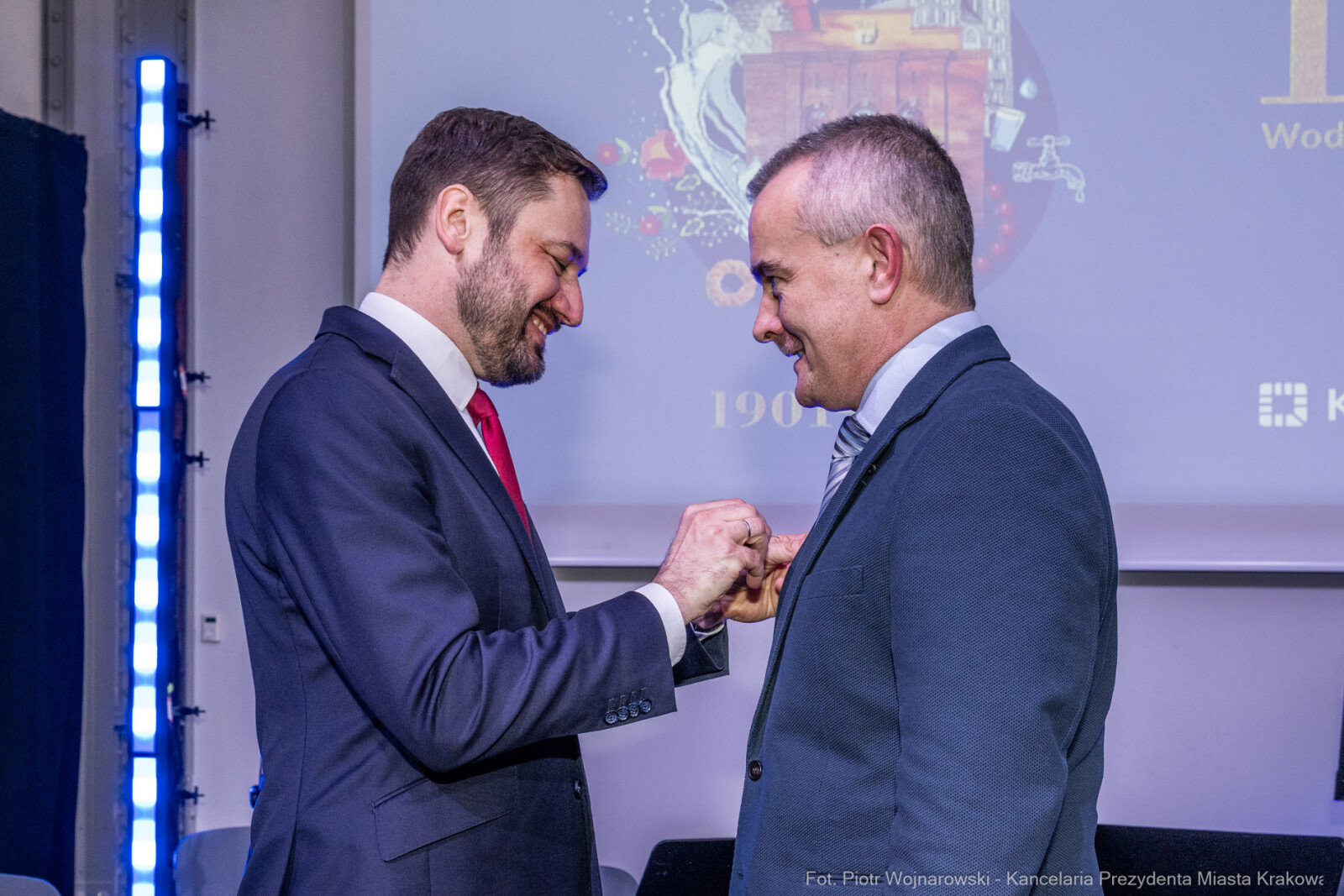 Miszalski, Śmiałek, Wodociągi Miasta Krakowa, jubileusz, 125 lat, zdjęcia  Autor: Piotr Wojnarowski