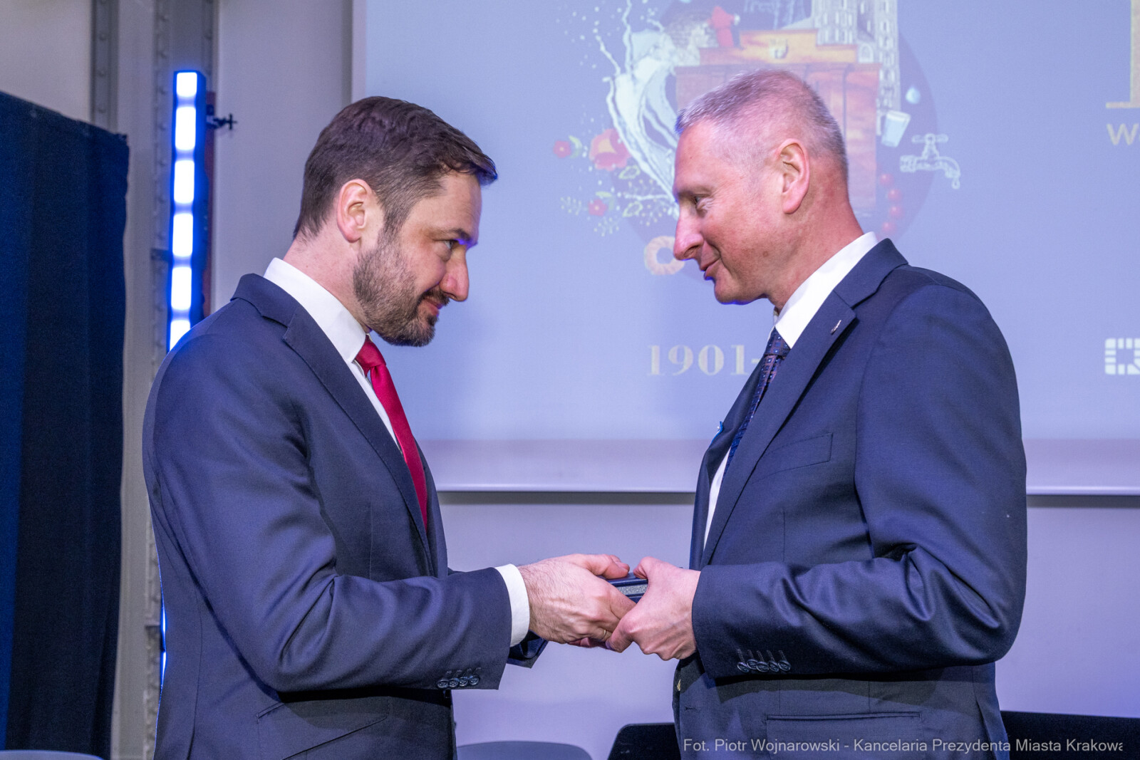 Miszalski, Śmiałek, Wodociągi Miasta Krakowa, jubileusz, 125 lat, zdjęcia  Autor: Piotr Wojnarowski