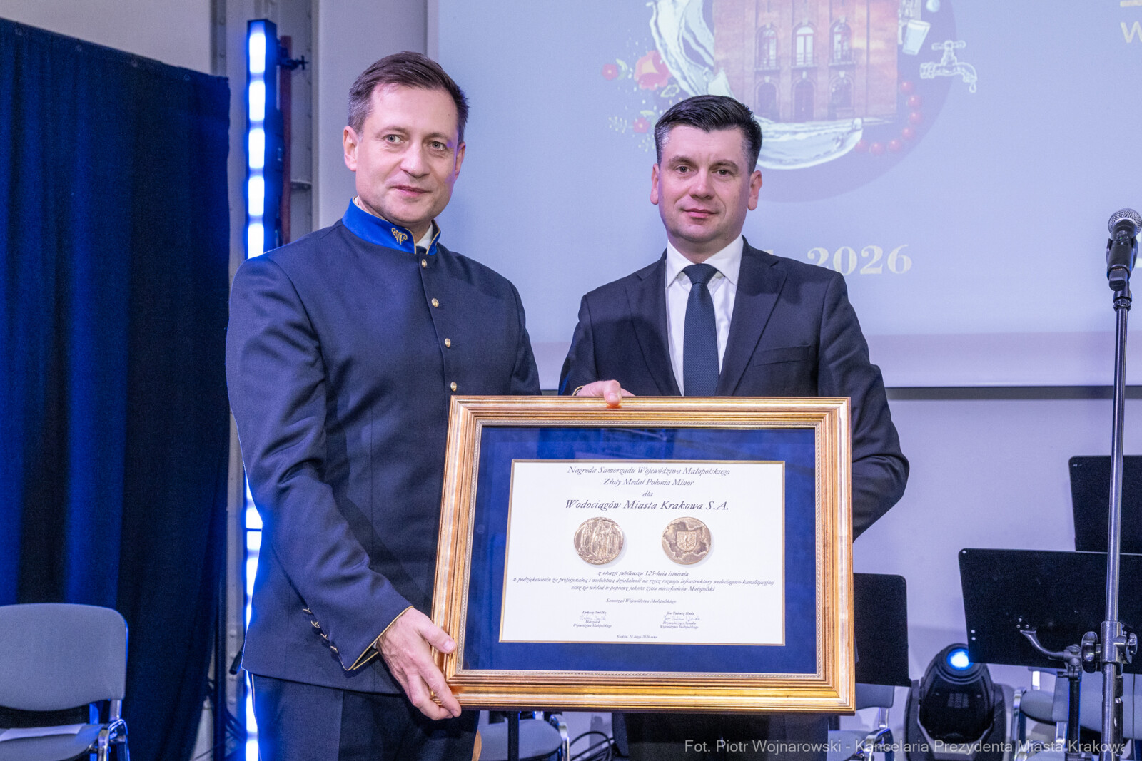 Miszalski, Śmiałek, Wodociągi Miasta Krakowa, jubileusz, 125 lat, zdjęcia  Autor: Piotr Wojnarowski