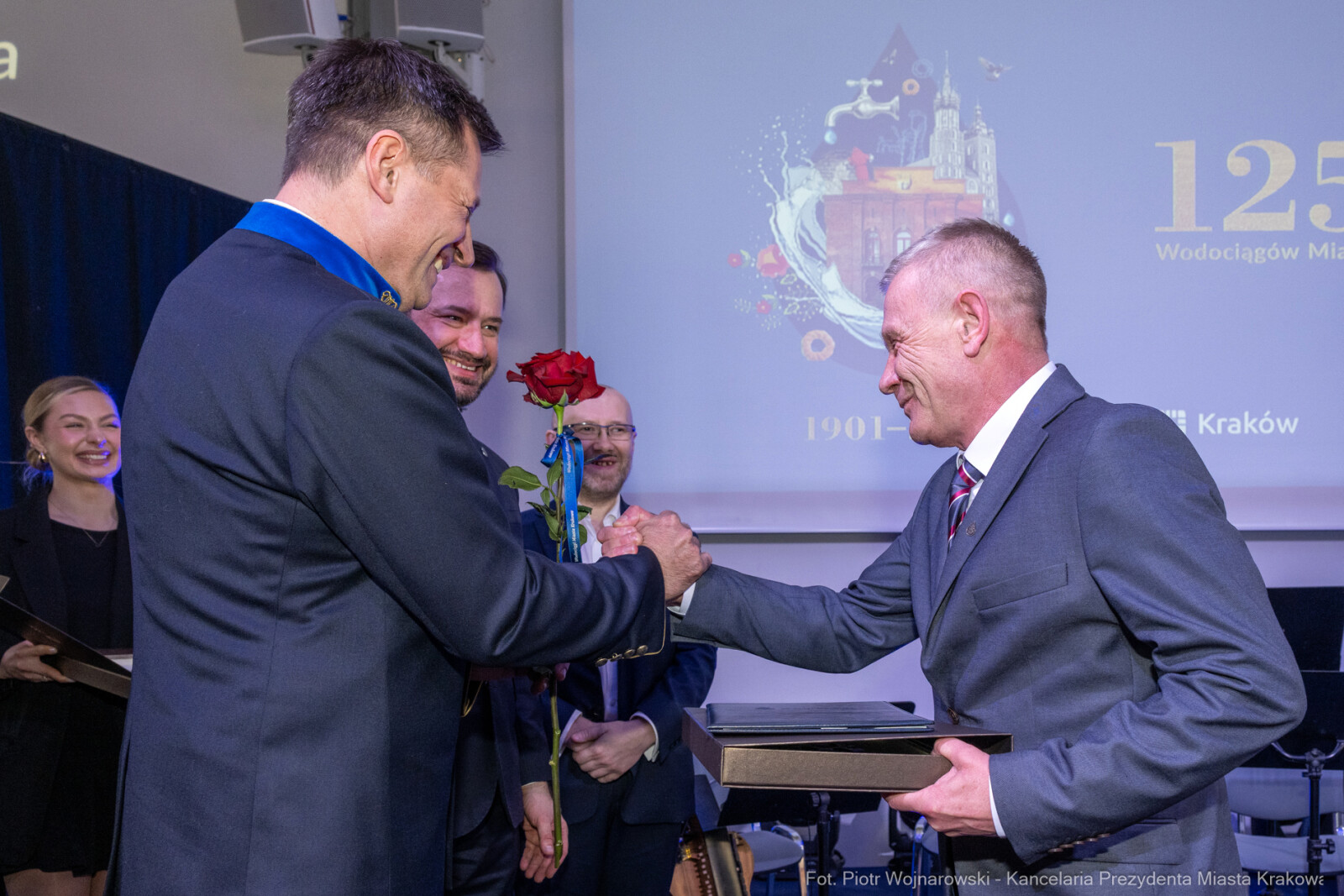 Miszalski, Śmiałek, Wodociągi Miasta Krakowa, jubileusz, 125 lat, zdjęcia  Autor: Piotr Wojnarowski