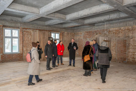 Wizytacja zabytkowej willi „Modrzejówka”