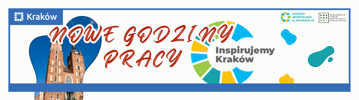 Nowe godziny otwarcia Centrum Obywatelskiego - ul. Reymonta 20