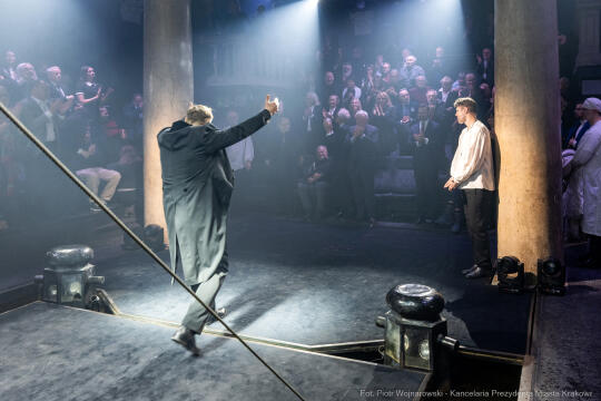 Miszalski, Teatr, STU, jubileusz, 60 lat, zdjęcia, premiera, Pan Twardowski. Faust krakowski