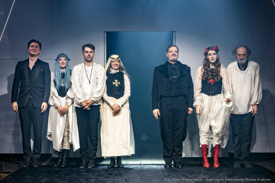 Miszalski, Teatr, STU, jubileusz, 60 lat, zdjęcia, premiera, Pan Twardowski. Faust krakowski