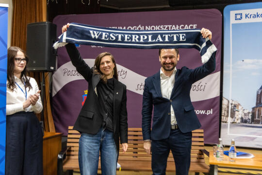 Ławka Dialogu, Miszalski, Sęk, Kracik, Klaman, spotkanie, Bronowice, Zdjęcia, foto,