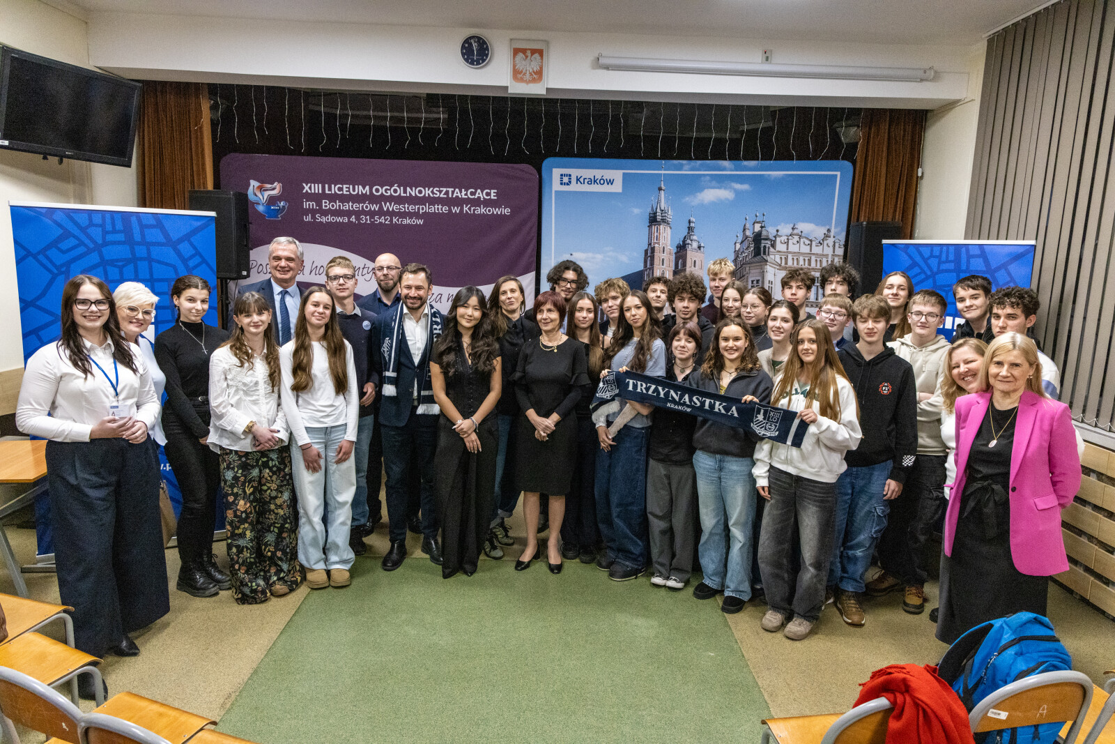 Ławka Dialogu, Miszalski, Sęk, Kracik, Klaman, spotkanie, Bronowice, Zdjęcia, foto,  Autor: B. Świerzowski