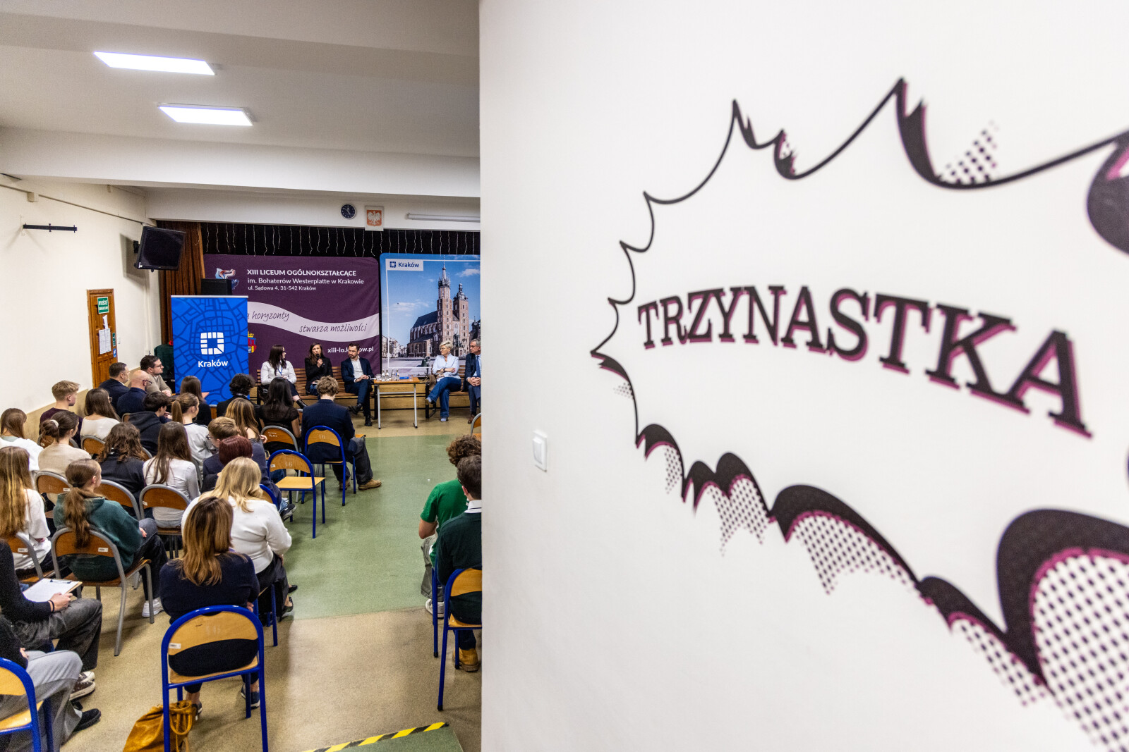 Ławka Dialogu, Miszalski, Sęk, Kracik, Klaman, spotkanie, Bronowice, Zdjęcia, foto,  Autor: B. Świerzowski