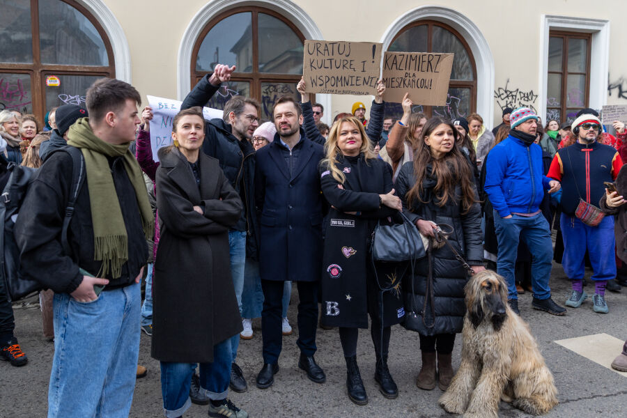 Prezydent spotkał się z mieszkańcami Kazimierza