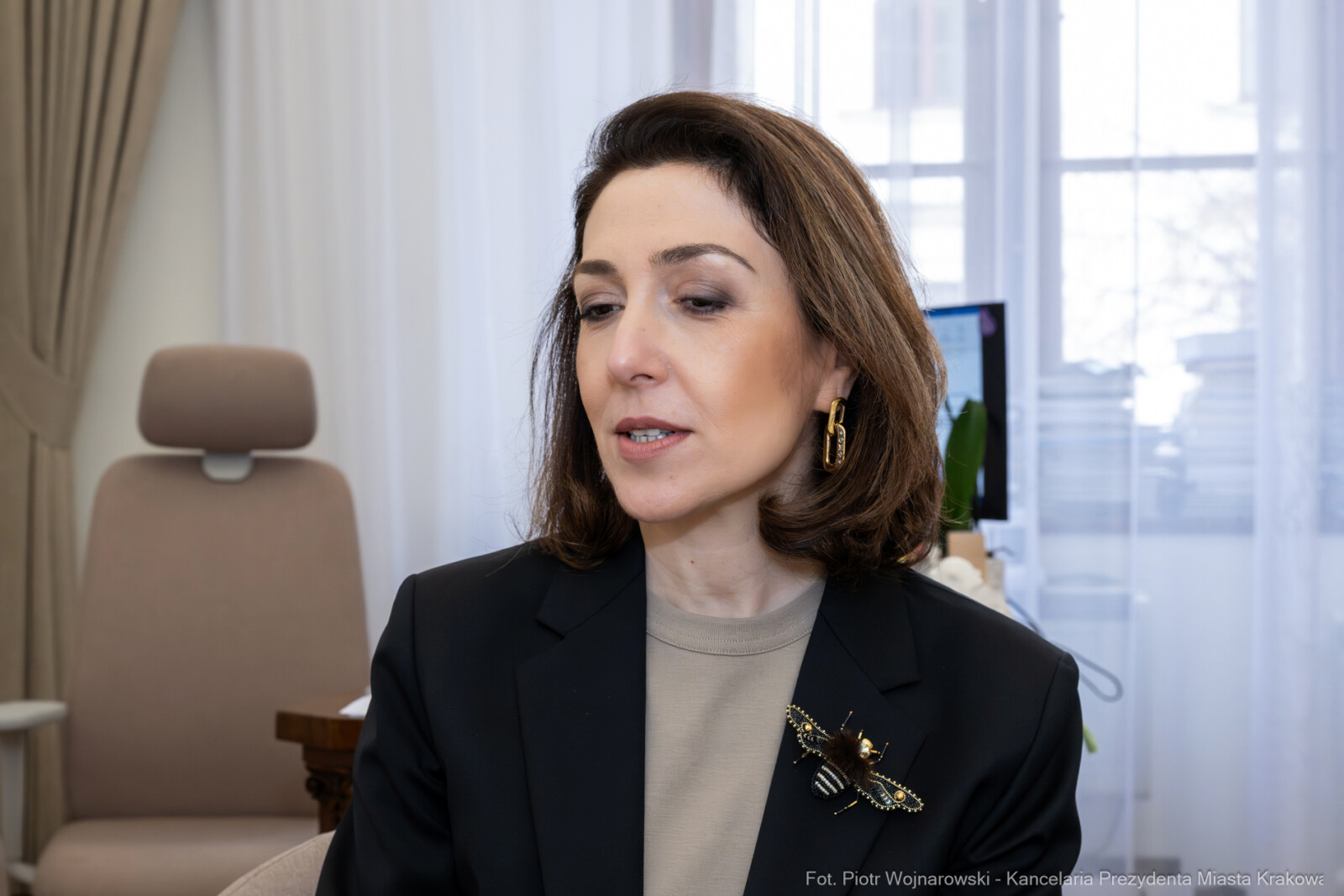 PW_692_ 006_fot. Piotr Wojnarowski.jpg-Klaman, Nargiz Gurbanova, ambasador, spotkanie, zdjęcia  Autor: Piotr Wojnarowski