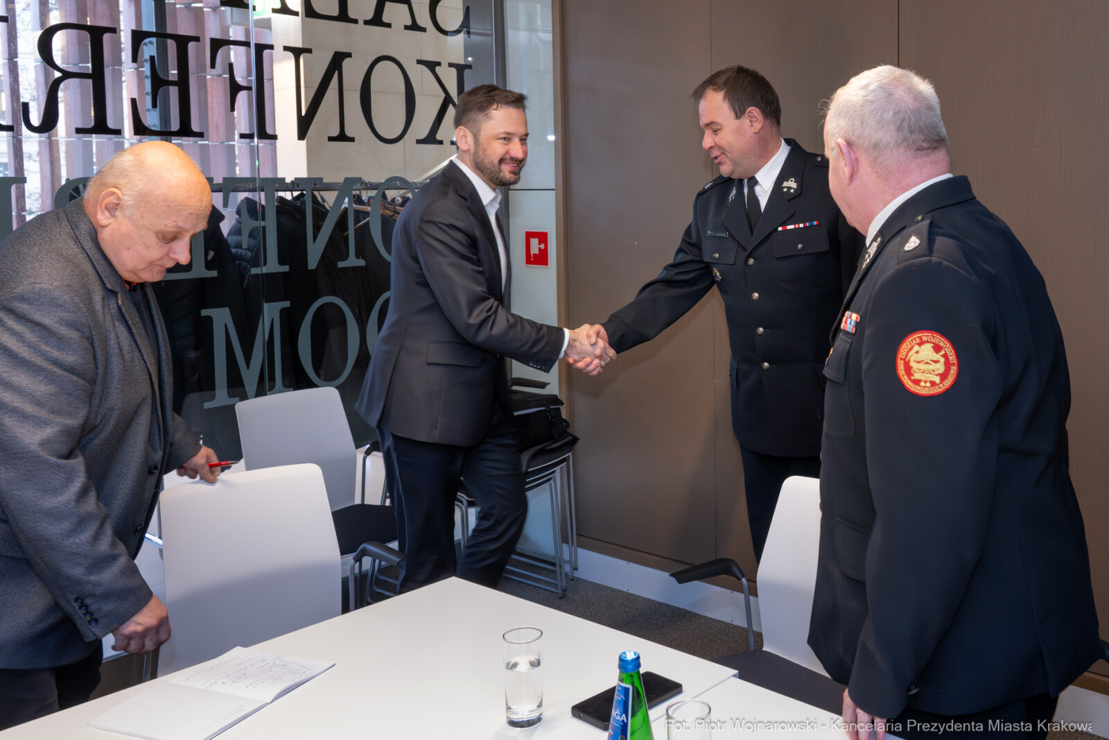 Miszalski, OSP, Ochotnicza Straż Pożarna, Fryczek, Klimek, narada, zdjęcia  Autor: Piotr Wojnarowski