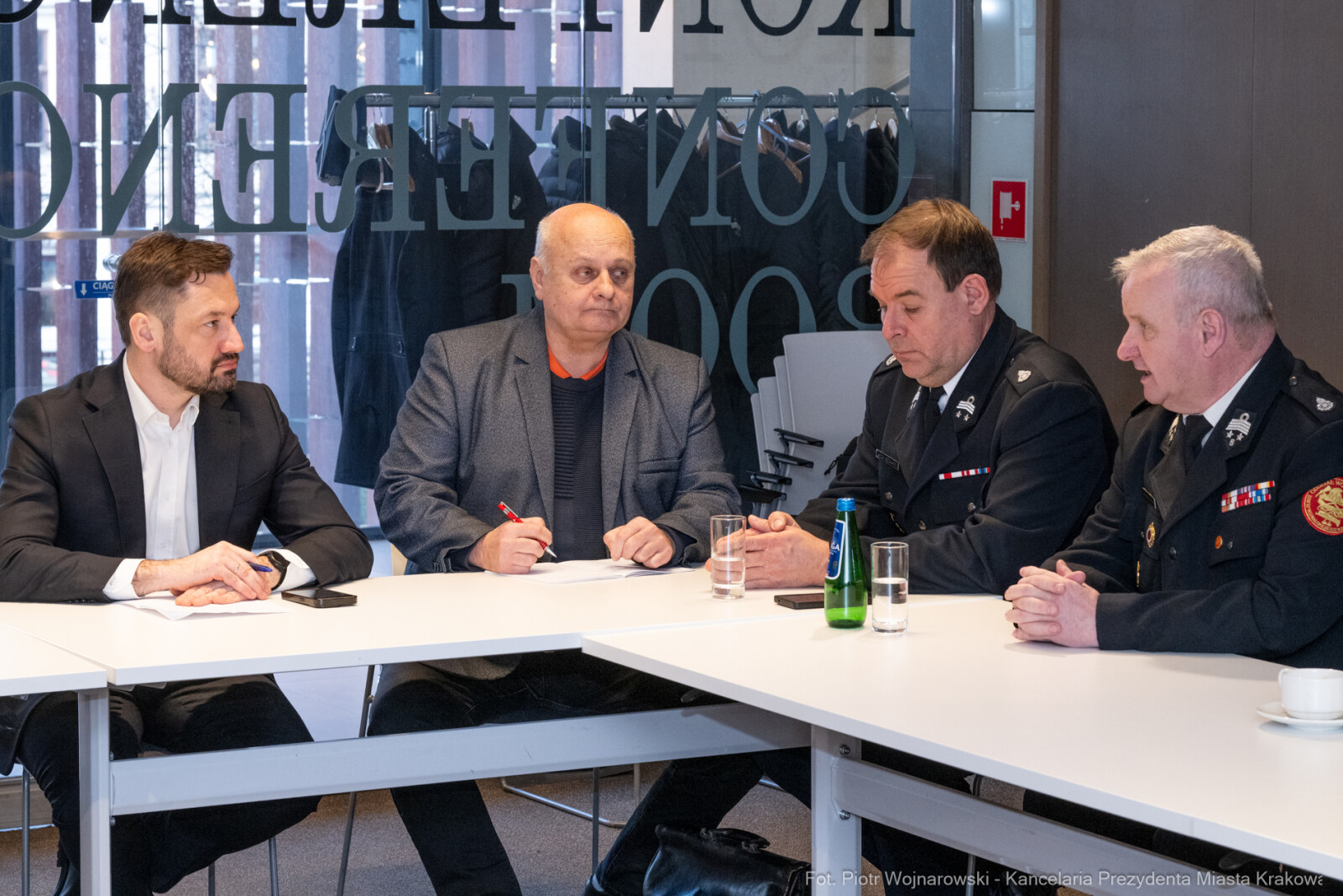 Miszalski, OSP, Ochotnicza Straż Pożarna, Fryczek, Klimek, narada, zdjęcia  Autor: Piotr Wojnarowski