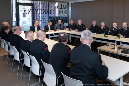 Miszalski, OSP, Ochotnicza Straż Pożarna, Fryczek, Klimek, narada, zdjęcia