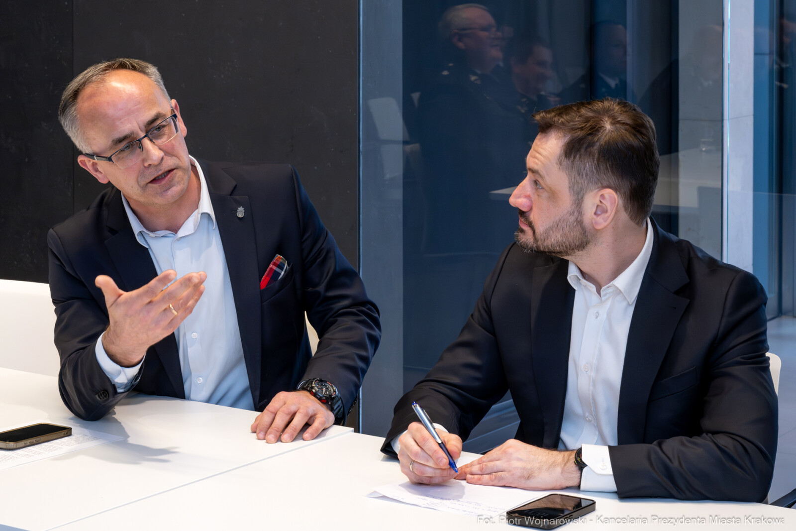 Miszalski, OSP, Ochotnicza Straż Pożarna, Fryczek, Klimek, narada, zdjęcia  Autor: Piotr Wojnarowski