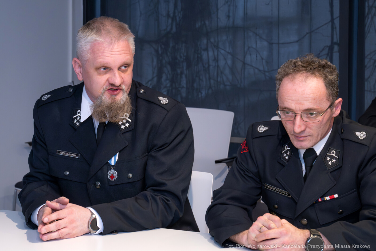 Miszalski, OSP, Ochotnicza Straż Pożarna, Fryczek, Klimek, narada, zdjęcia  Autor: Piotr Wojnarowski