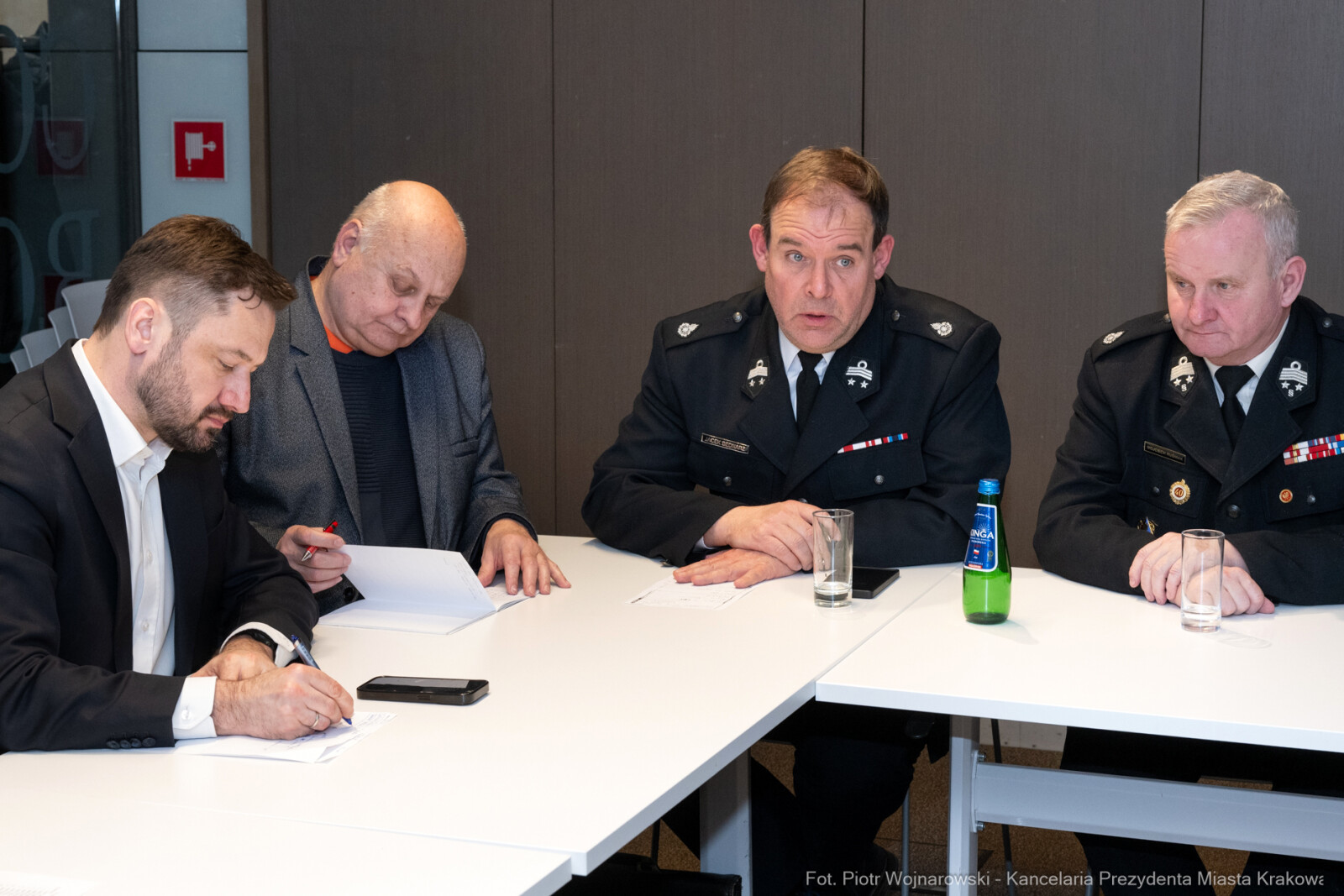 Miszalski, OSP, Ochotnicza Straż Pożarna, Fryczek, Klimek, narada, zdjęcia  Autor: Piotr Wojnarowski