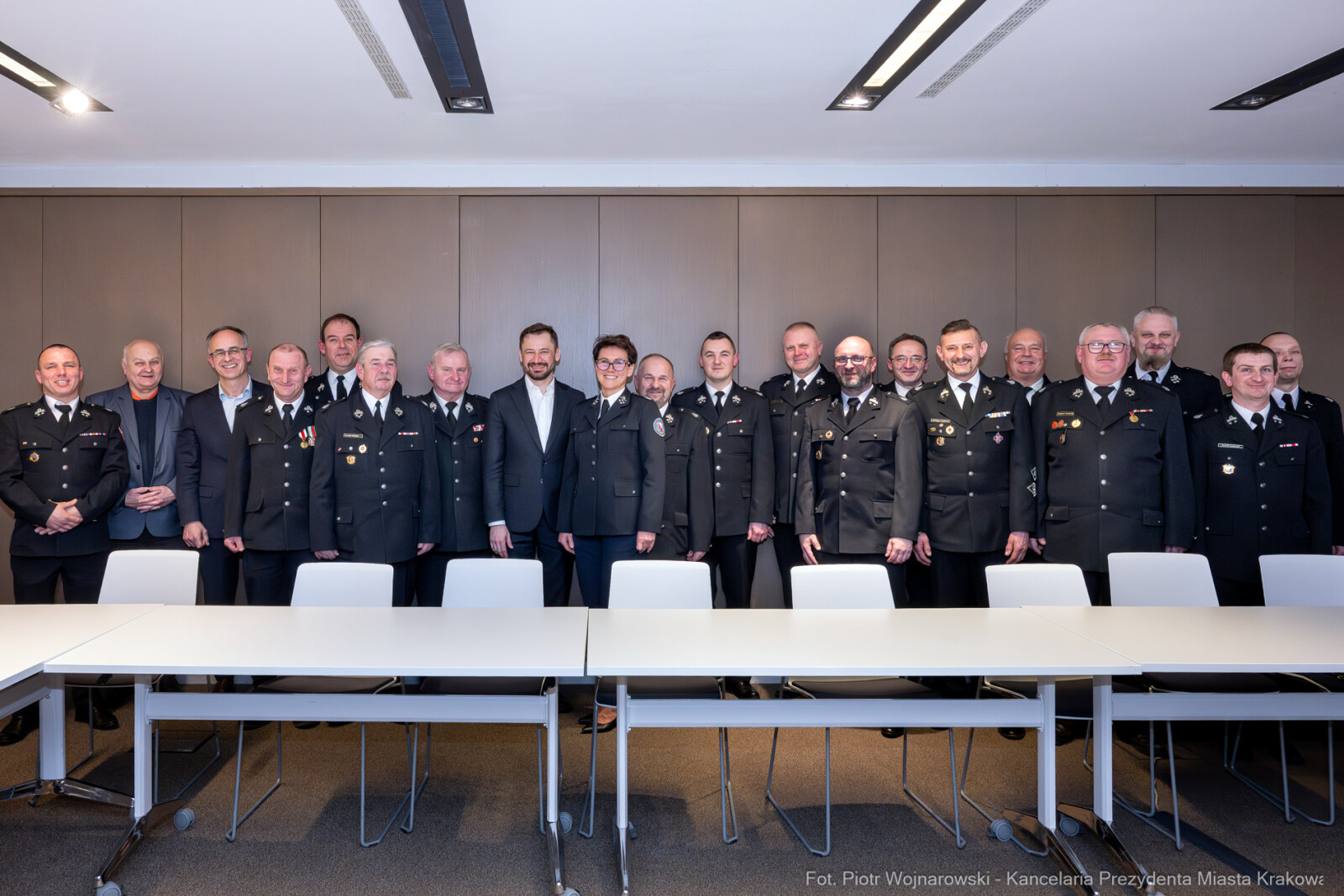 Miszalski, OSP, Ochotnicza Straż Pożarna, Fryczek, Klimek, narada, zdjęcia  Autor: Piotr Wojnarowski