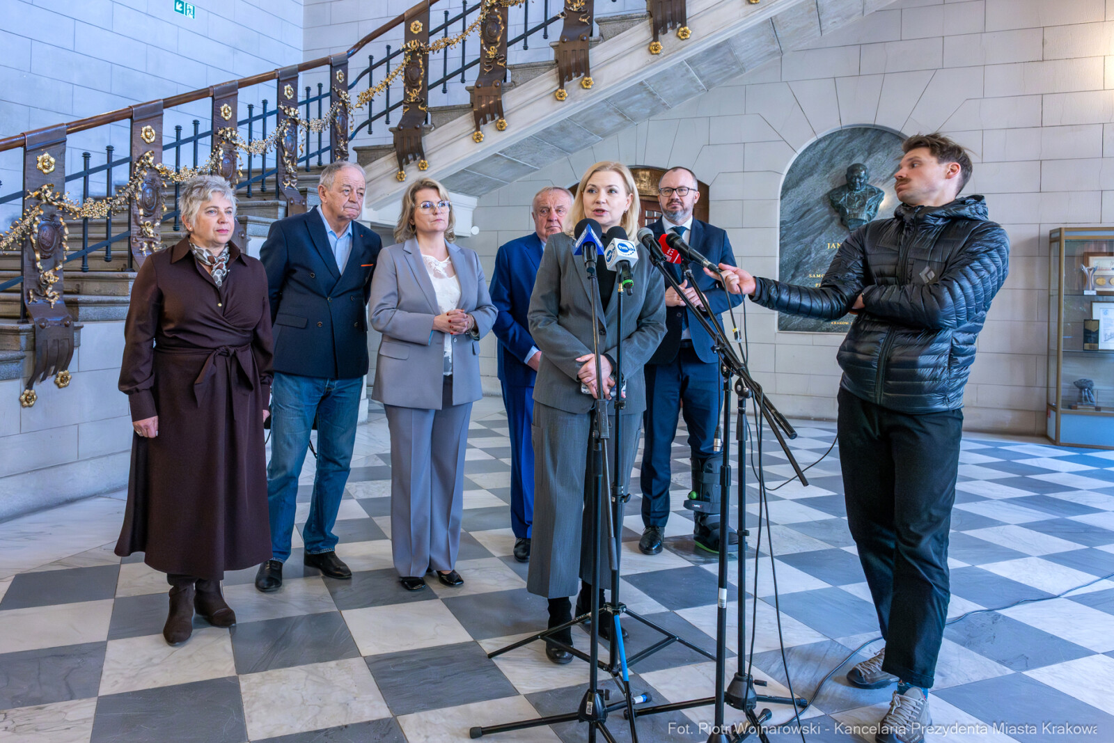 Miszalski, obrady, zespół parlamentarny, bezpieczeństwo medyków, Piątkowska, Fedorowicz, Bednar  Autor: Piotr Wojnarowski