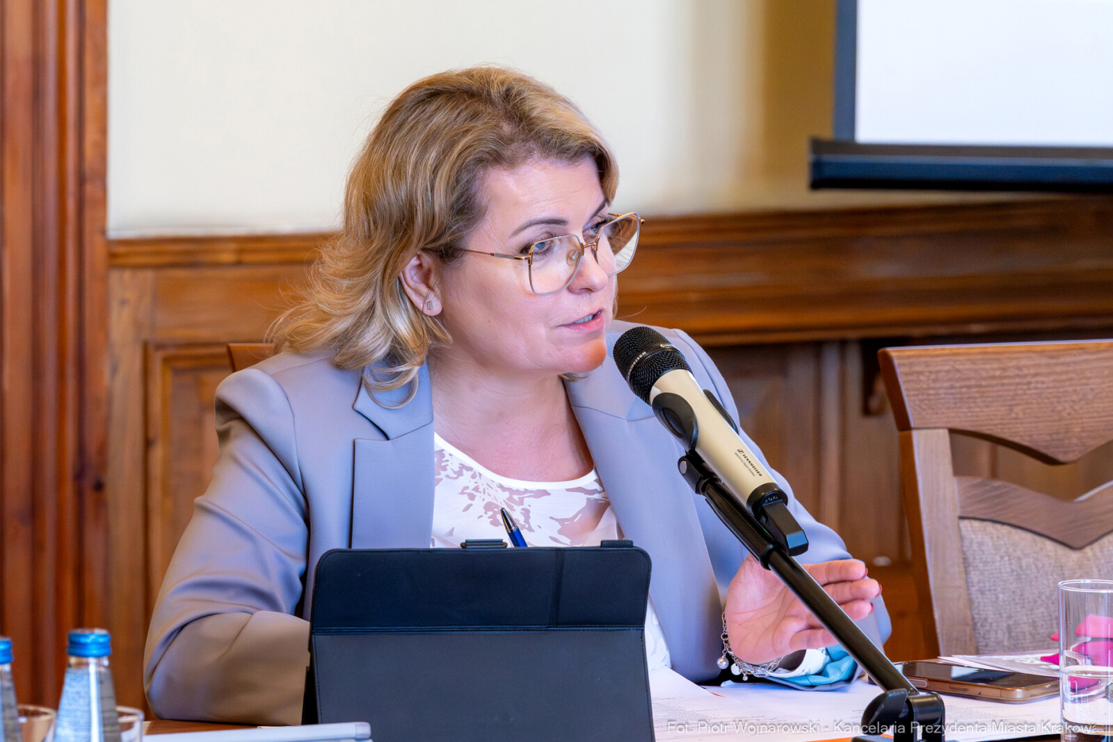 Miszalski, obrady, zespół parlamentarny, bezpieczeństwo medyków, Piątkowska, Fedorowicz, Bednar  Autor: Piotr Wojnarowski