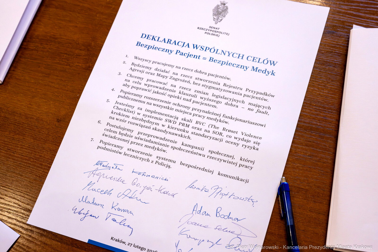 Miszalski, obrady, zespół parlamentarny, bezpieczeństwo medyków, Piątkowska, Fedorowicz, Bednar  Autor: Piotr Wojnarowski