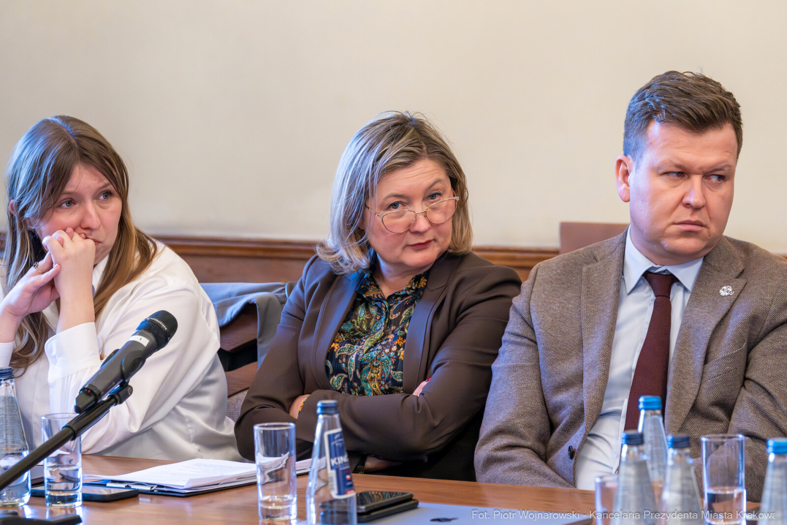 Miszalski, obrady, zespół parlamentarny, bezpieczeństwo medyków, Piątkowska, Fedorowicz, Bednar  Autor: Piotr Wojnarowski