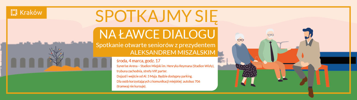 „Ławka dialogu” z seniorami