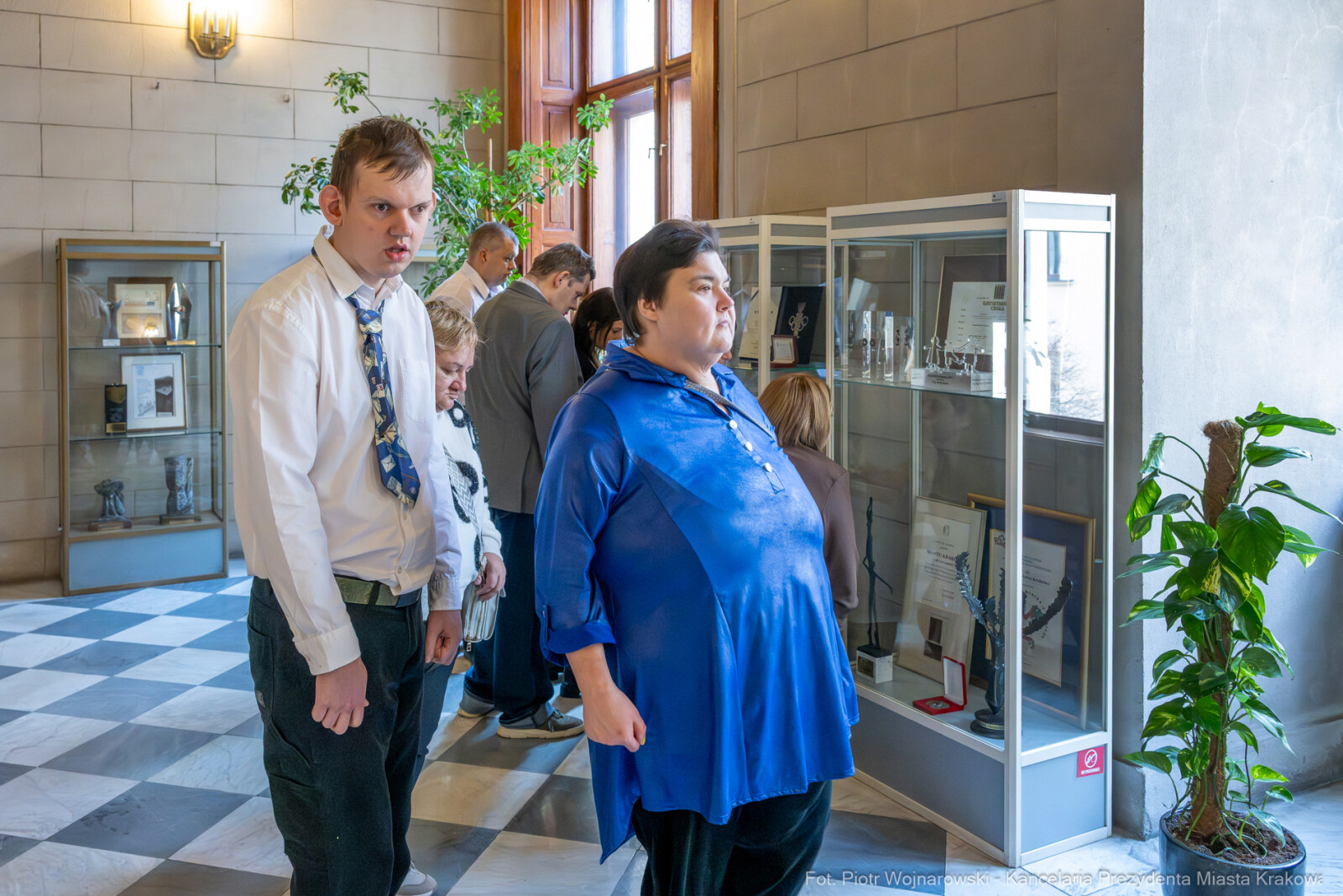 UMK_2608.jpg-Miszalski, DPS, wizyta, Urząd Miasta, zdjęcia  Autor: Piotr Wojnarowski