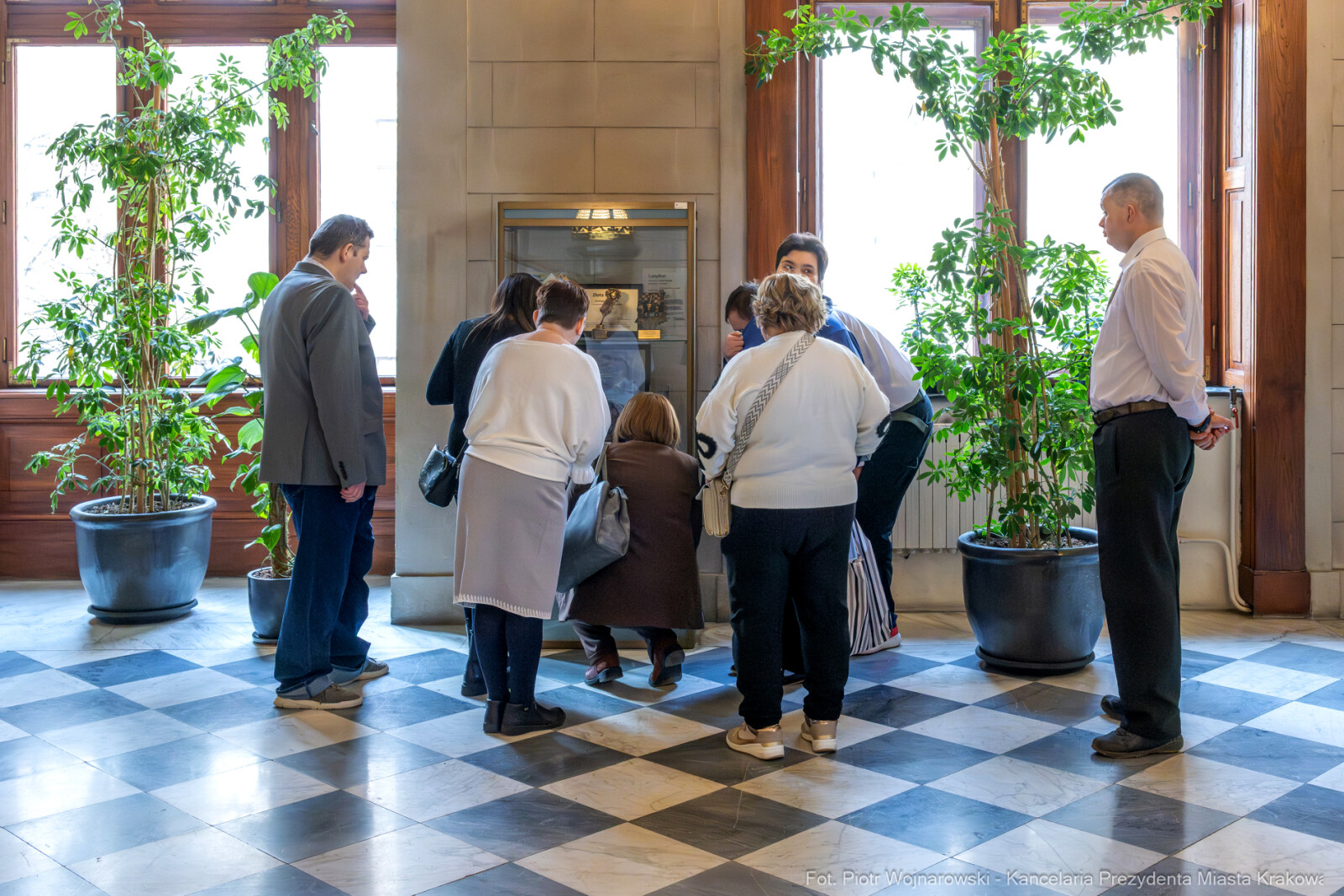 UMK_2611.jpg-Miszalski, DPS, wizyta, Urząd Miasta, zdjęcia  Autor: Piotr Wojnarowski