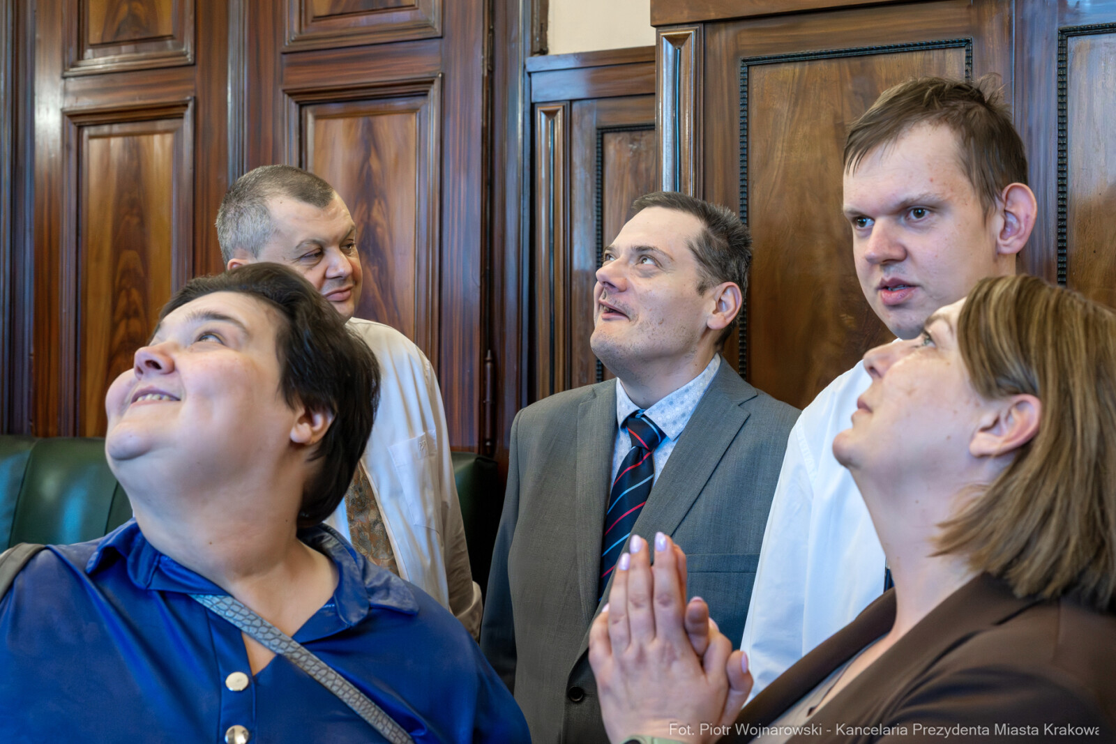 UMK_2923.jpg-Miszalski, DPS, wizyta, Urząd Miasta, zdjęcia  Autor: Piotr Wojnarowski