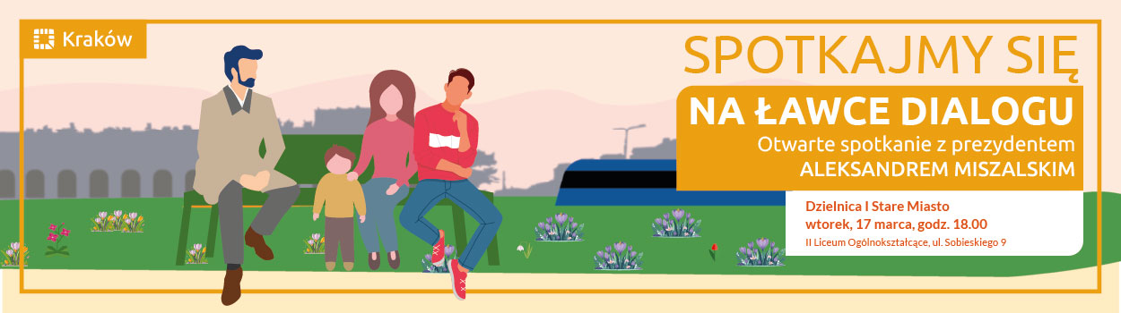 „Ławka dialogu” Dzielnica I Stare Miasto