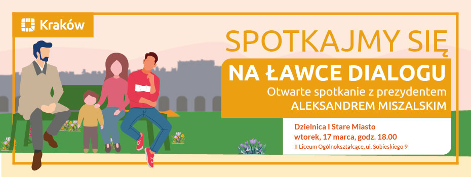 „Ławka dialogu” Dzielnica I Stare Miasto