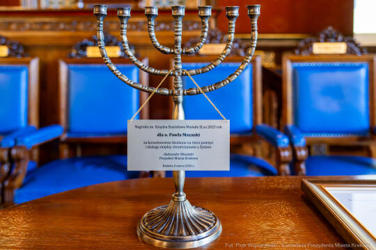 Kracik, Nagroda Musiała, wręczenie, UJ, Monika Adamczyk-Garbowska, Paweł Mazanka, zdjęcia