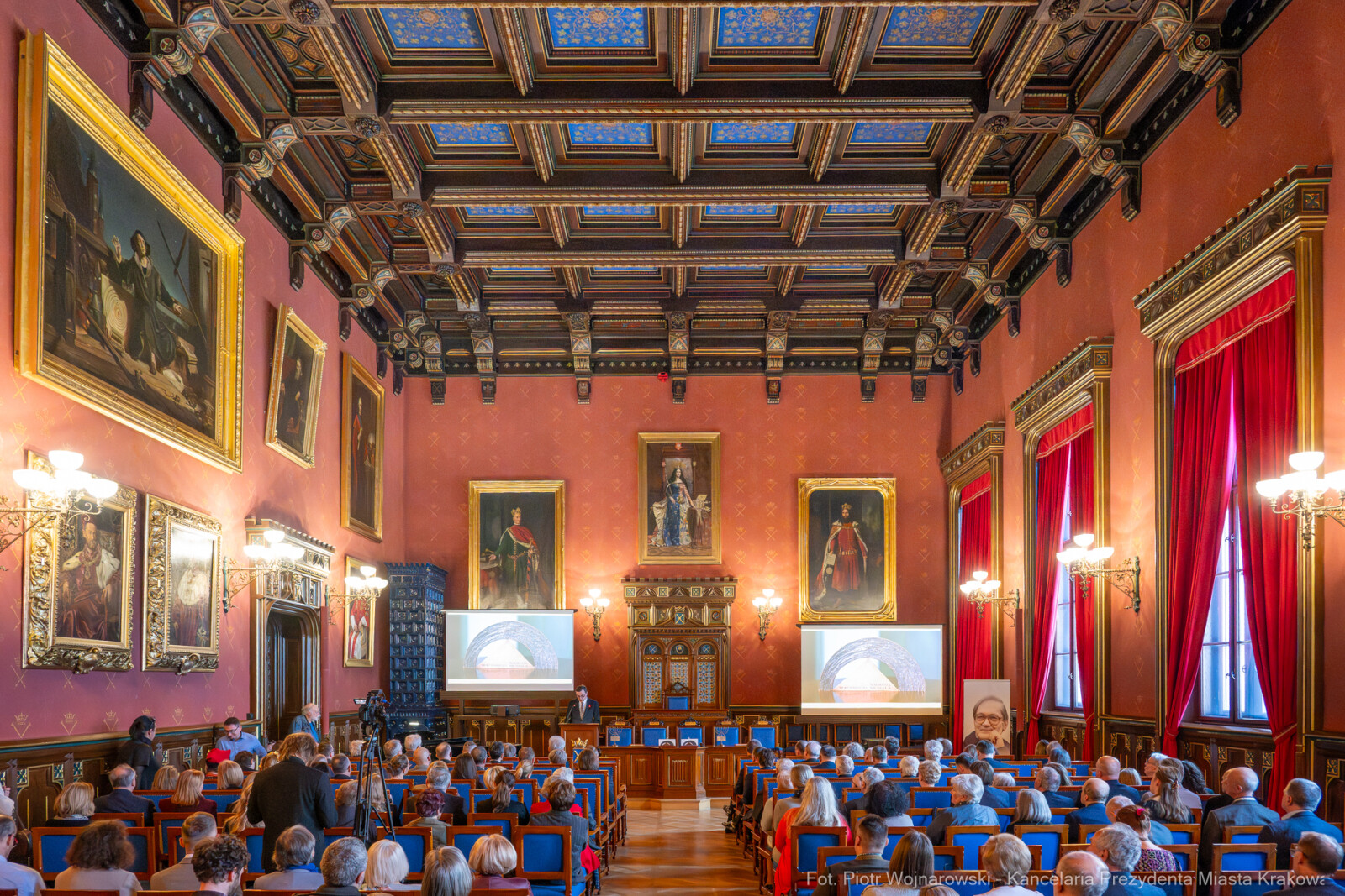 Kracik, Nagroda Musiała, wręczenie, UJ, Monika Adamczyk-Garbowska, Paweł Mazanka, zdjęcia  Autor: Piotr Wojnarowski