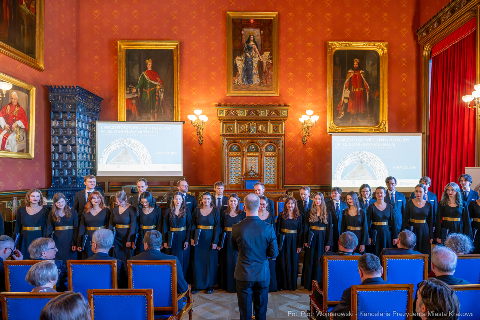 Kracik, Nagroda Musiała, wręczenie, UJ, Monika Adamczyk-Garbowska, Paweł Mazanka, zdjęcia  Autor: Piotr Wojnarowski