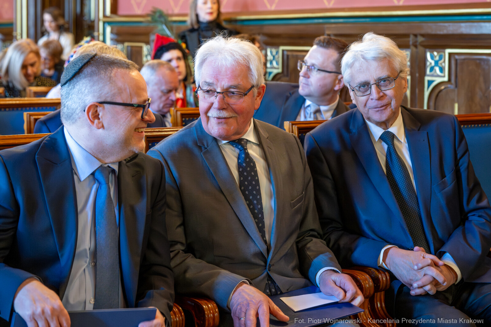 Kracik, Nagroda Musiała, wręczenie, UJ, Monika Adamczyk-Garbowska, Paweł Mazanka, zdjęcia  Autor: Piotr Wojnarowski