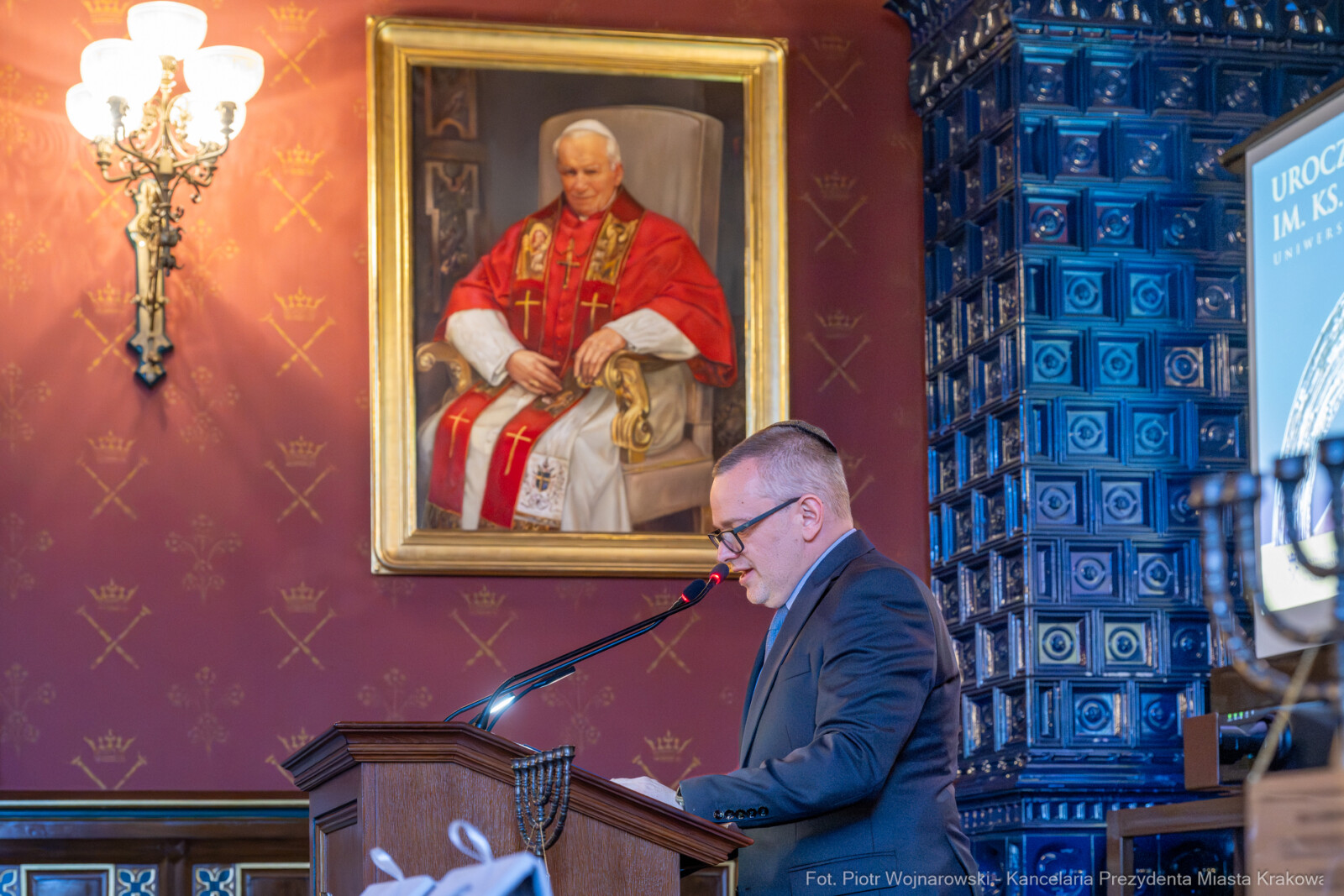 Kracik, Nagroda Musiała, wręczenie, UJ, Monika Adamczyk-Garbowska, Paweł Mazanka, zdjęcia  Autor: Piotr Wojnarowski