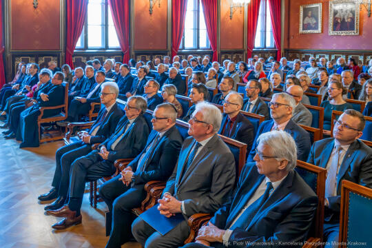 Kracik, Nagroda Musiała, wręczenie, UJ, Monika Adamczyk-Garbowska, Paweł Mazanka, zdjęcia