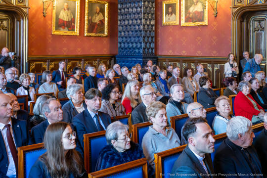 Kracik, Nagroda Musiała, wręczenie, UJ, Monika Adamczyk-Garbowska, Paweł Mazanka, zdjęcia