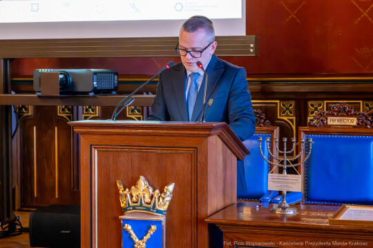 Kracik, Nagroda Musiała, wręczenie, UJ, Monika Adamczyk-Garbowska, Paweł Mazanka, zdjęcia